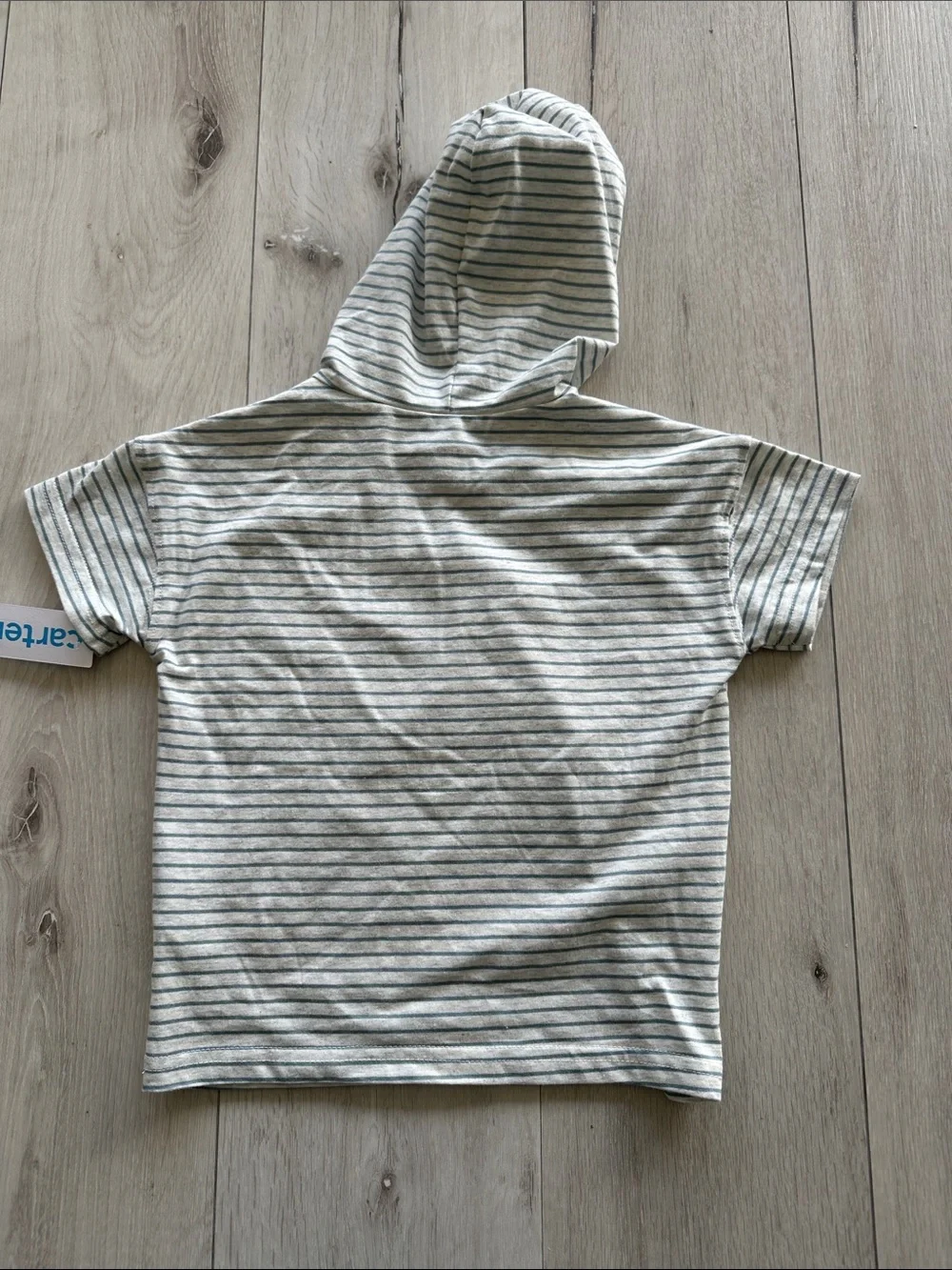 Carters Boy 2-Piece Construction Hooded Tee & Jogger Set Grey 4T NWT